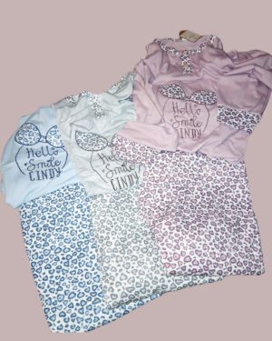 PIJAMA LARGO FINO "HELLO"