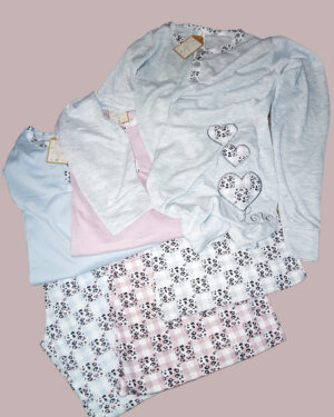 PIJAMA LARGO FINO "LOVE"