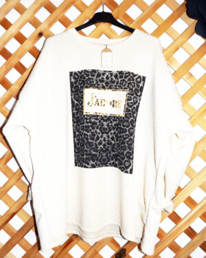 Sudadera chándal "j´adore"