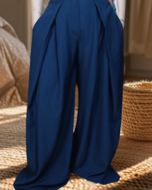 PANTALÓN PALAZZO "PLIEGUE"