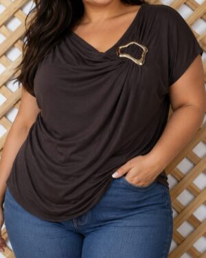 CAMISETA m/c "HEBILLA ESCOTE"