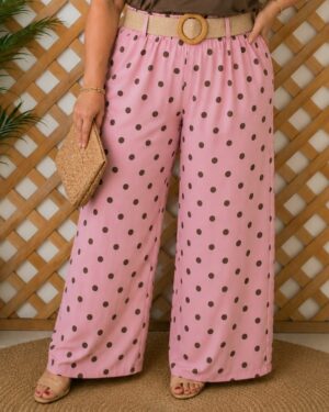 PANTALÓN "LUNARES" (gasa/elastn+cintu)